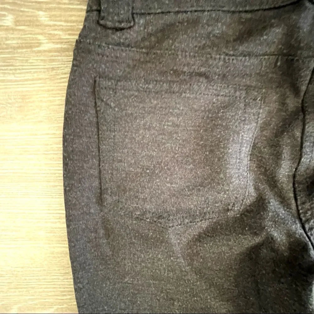 Theory Elly Rave charcoal grey pull on pants